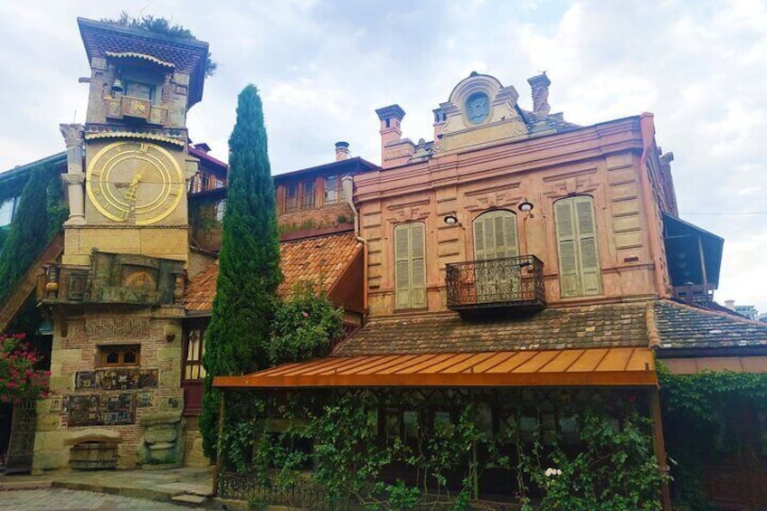 Rezo Gabriadze Marionette Theater Clock Tower