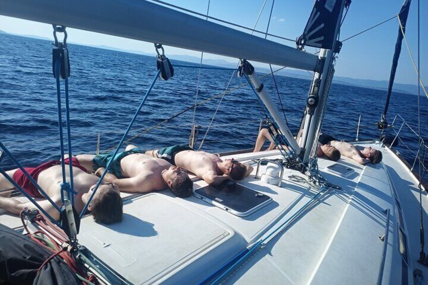 "Lazy" Private Sailboat Cruising Day Split - Peninsula Ciovo