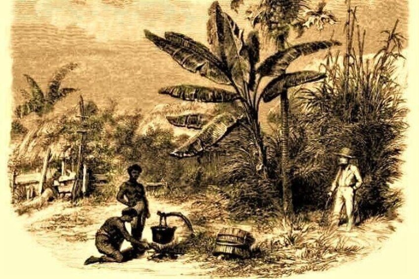 The history of Mauritius during the slavery period