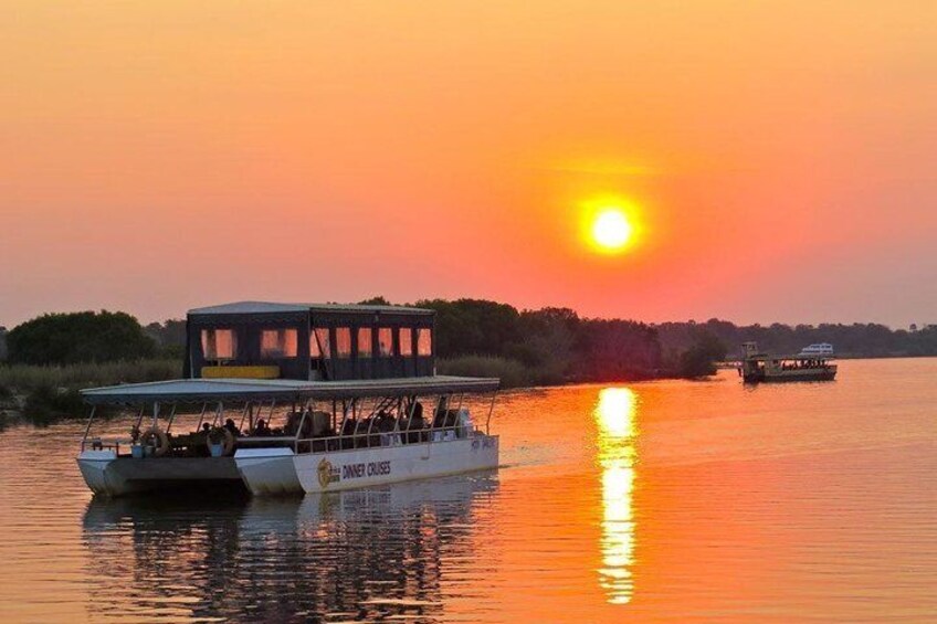 Sunset on the Zambezi River