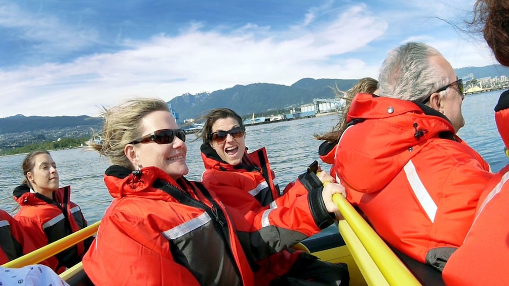 Feeling the wind on open waters in Vancouver