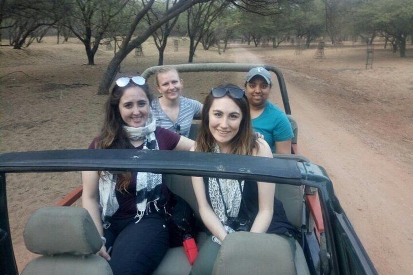 Jhalana Leopard Safari+Abhaneri Step Well Tour From Jaipur Including Car & Entry