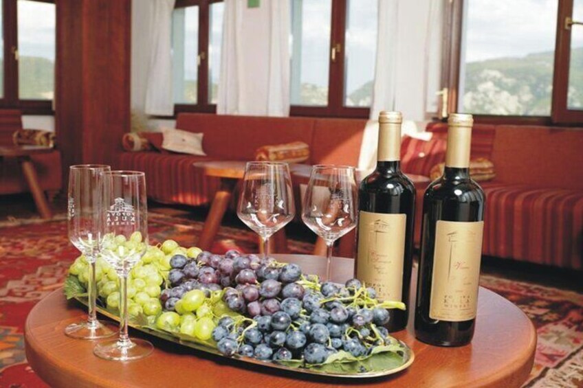 Wine tasting