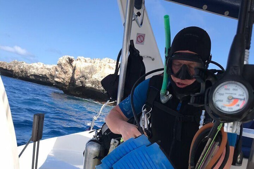 Private Group Day Diving Safari on Catamaran from Sint Maarten.