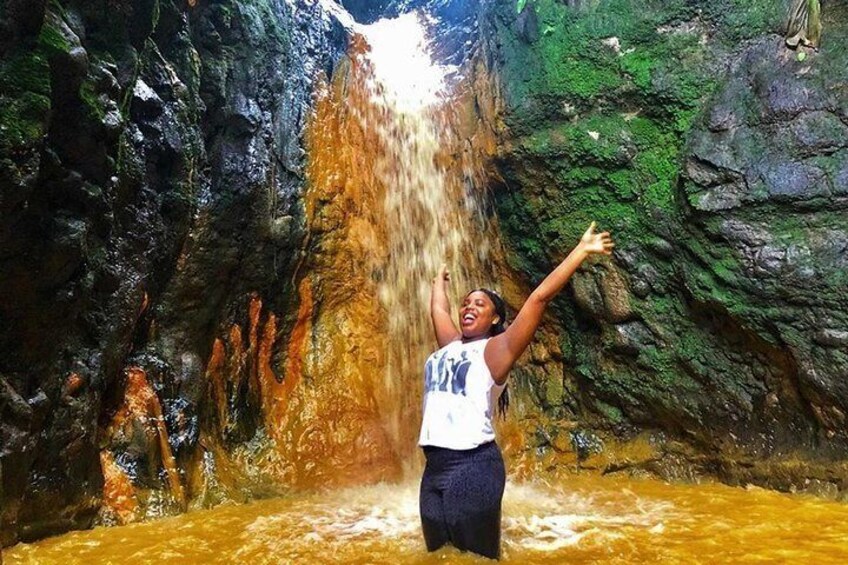 Golden Waterfalls