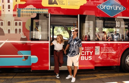 Buenos Aires: Tour della città in autobus Hop-On Hop-Off