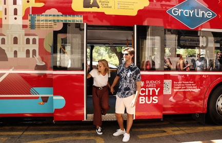 Buenos Aires: Hop-On Hop-Off Stadtbus Tour