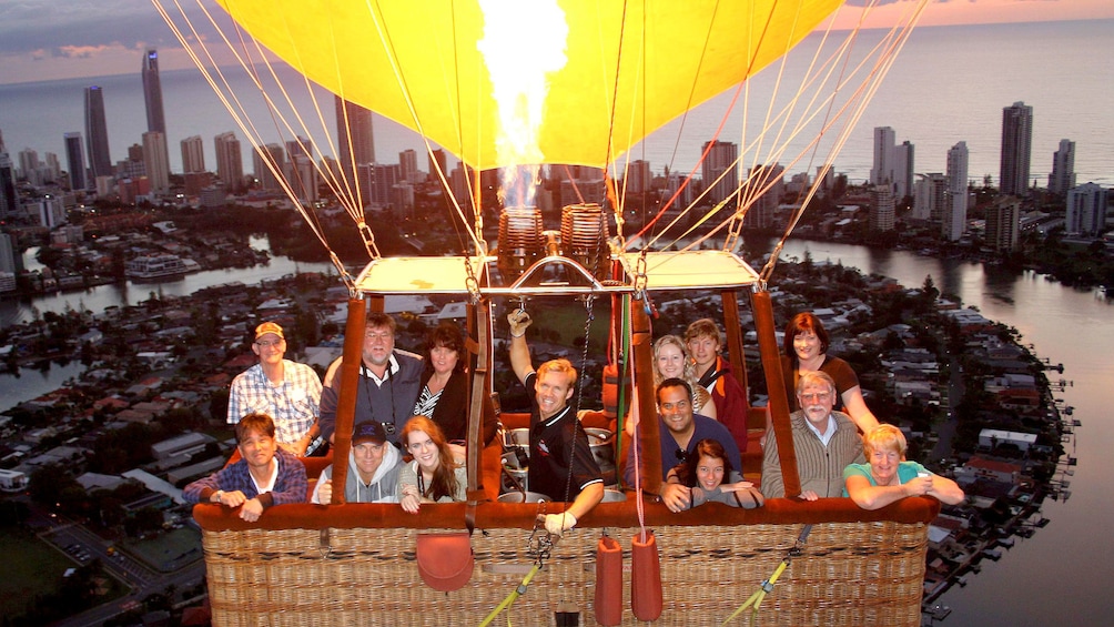 Lift off on the Gold Coast Balloon Ride with Champagne Breakfast in Australia 