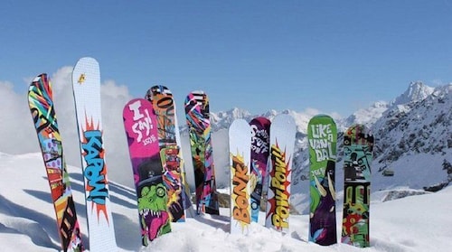 Banff Performance Snowboard Rental Including Delivery