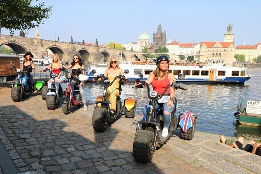 PRIVATE Live-Guided Trike-Harley 3 Hour Adventure of Prague