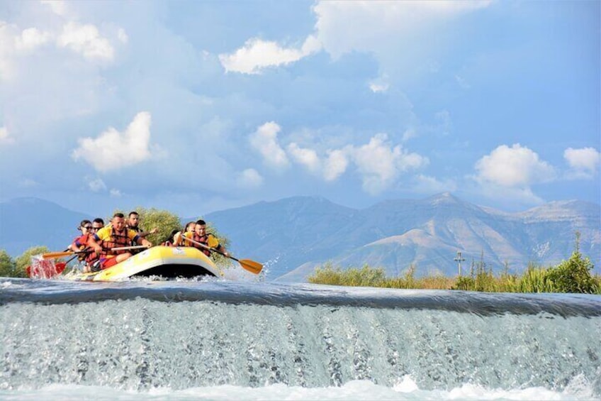 Rafting in Bistrica river,Sarande,Albania