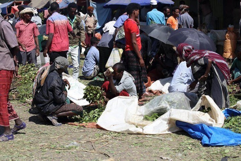 Chat Market, Ethiopia