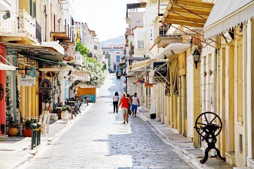 Guided Small-Group Andros Town Walking Tour & Local Pastry Tasting