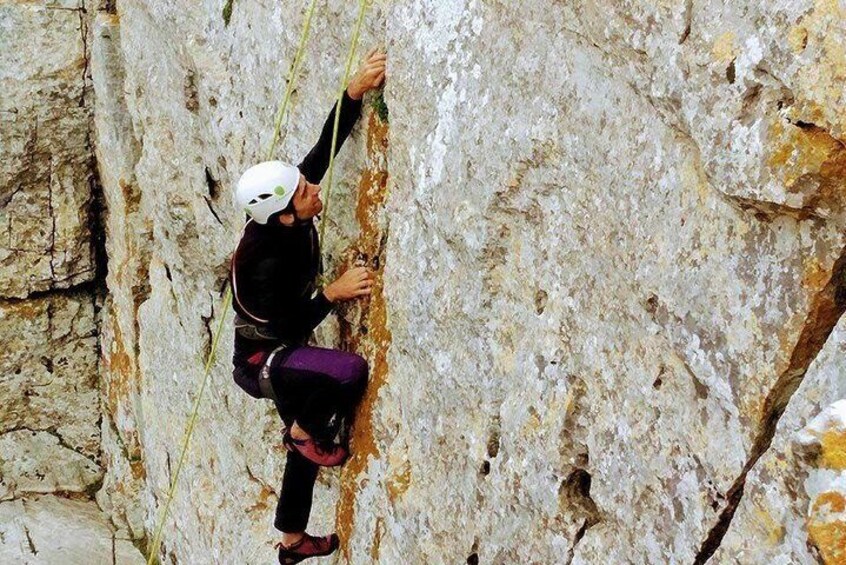 Rock Climbing and Abseiling in Andros