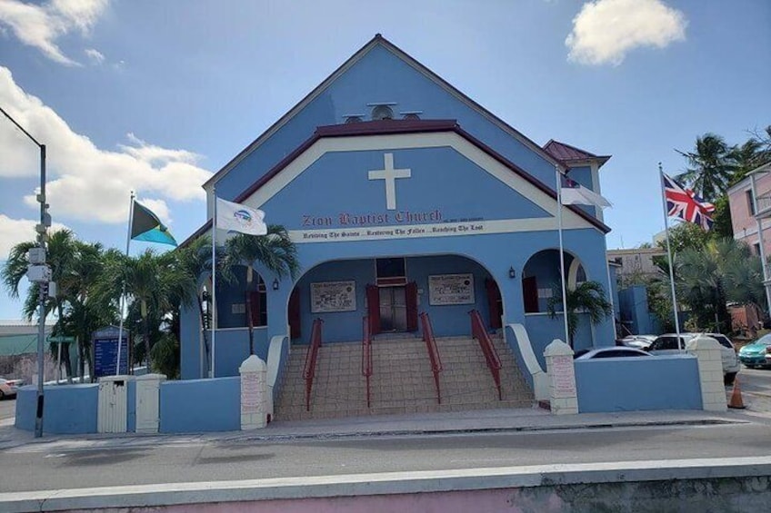 Views from the City of Nassau- Zion Baptist Church