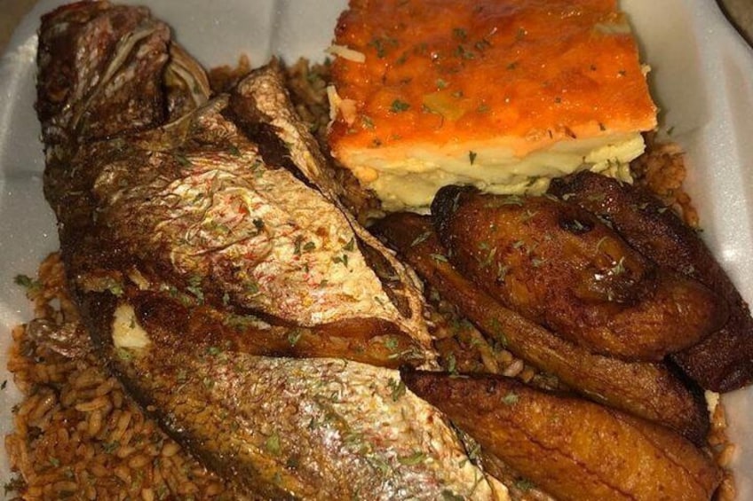 V.I.P Kitchen! Through our concierge services, we can plan your "Perfect Vacation Itinerary" inclusive of 3 "Down-home Bahamian meals" per day. Bahamian snapper fish, peas & rice, plantain & macaroni