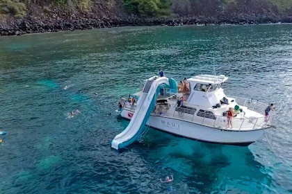 Snorkel y tobogán en Maui
