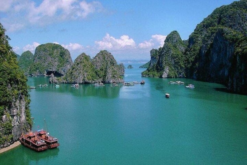 Halong Shore Excursion 6 hours boat