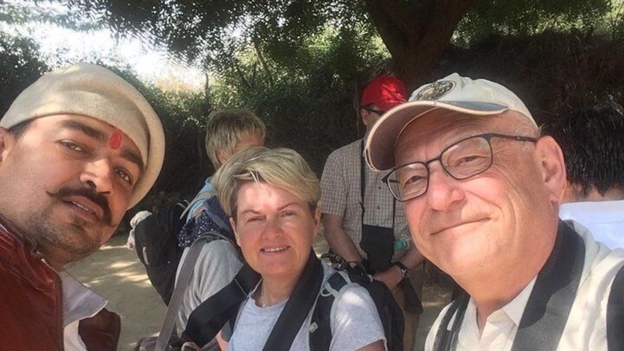 On tour with guest from Norway