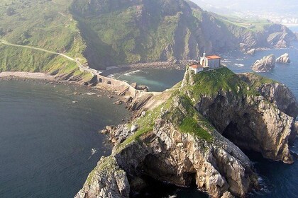 Bilbao, Guggenheim and Gaztelugatxe from San Sebastian