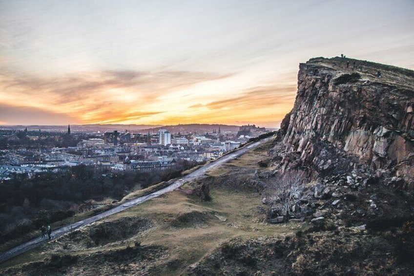 Sunset from Arthur's Seat - always a good one