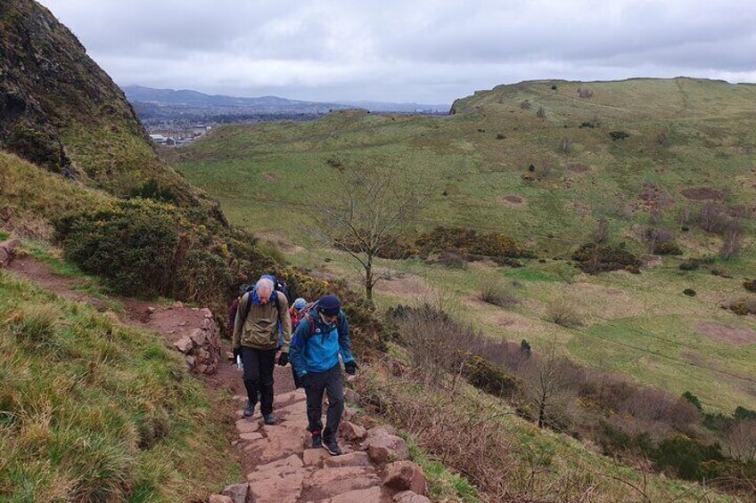 Almost at the top!