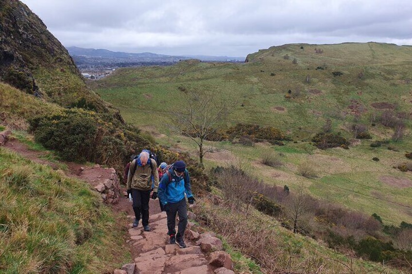 Almost at the top!