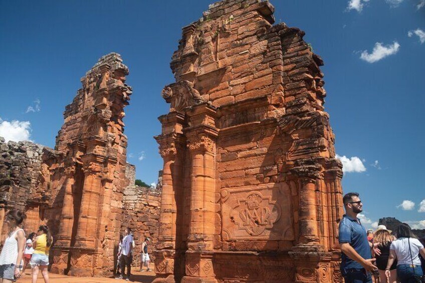 Excursion to San Ignacio Mini Jesuit Ruins from Puerto Iguazu