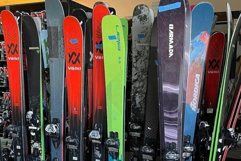 Ski N See Demo Rental Skis