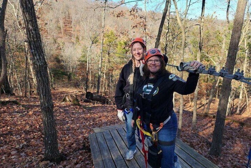 Great Woodsman Zipline Canopy Tour Branson