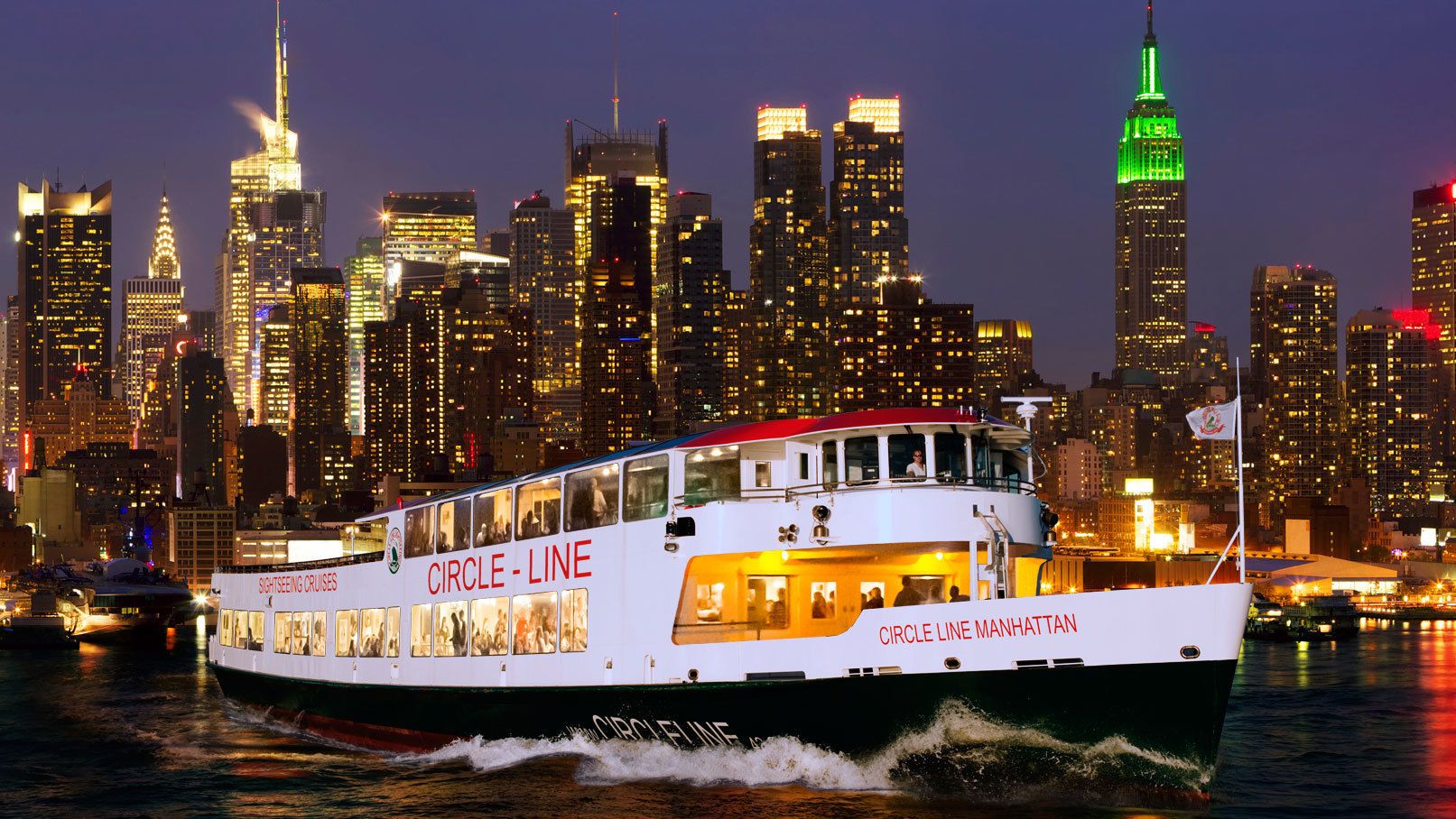 new york harbor lights evening cruise