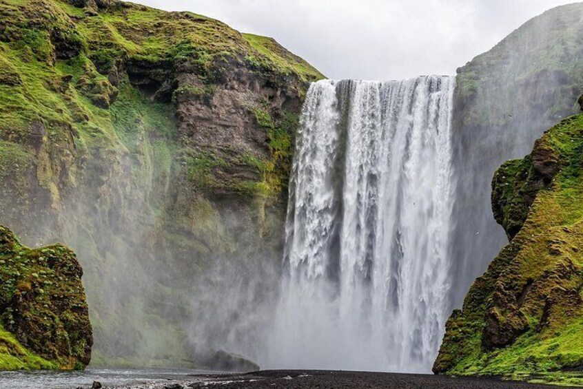 Skógafoss waterfall