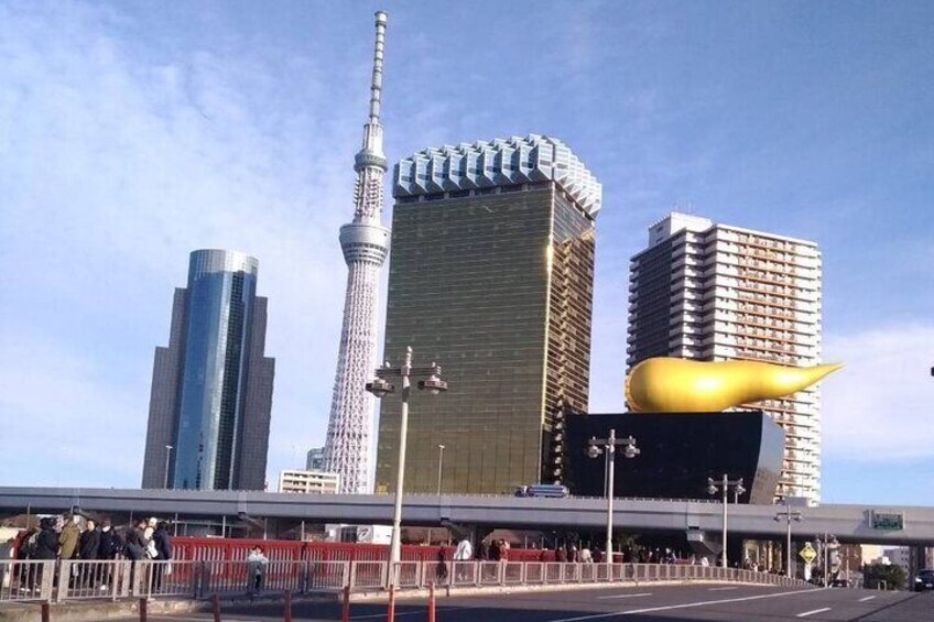 Near the Tokyo skytree