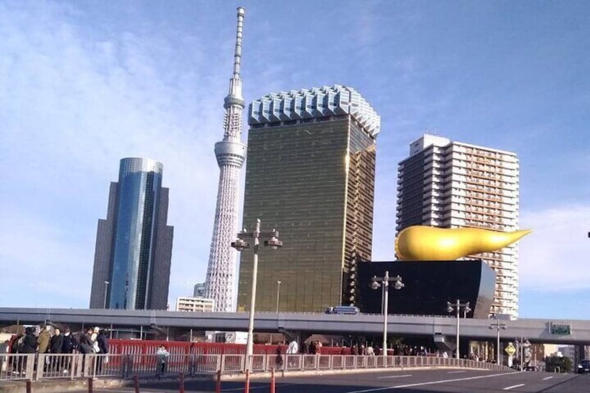 Near the Tokyo skytree