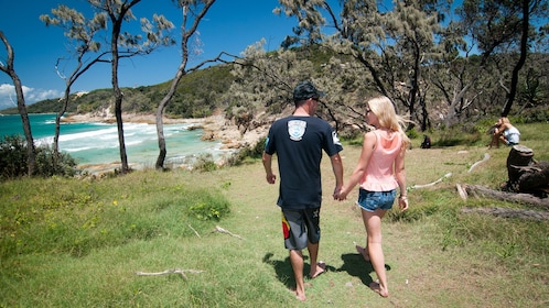 Ganztägige Sightseeing-Tour im Jeep mit Allradantrieb nach Moreton Island