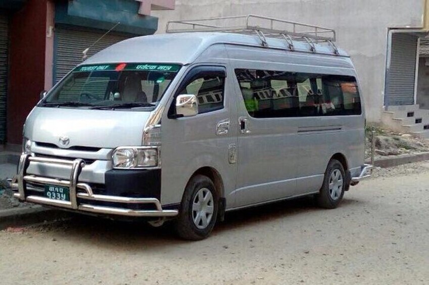 Hiace - up to 14 pax