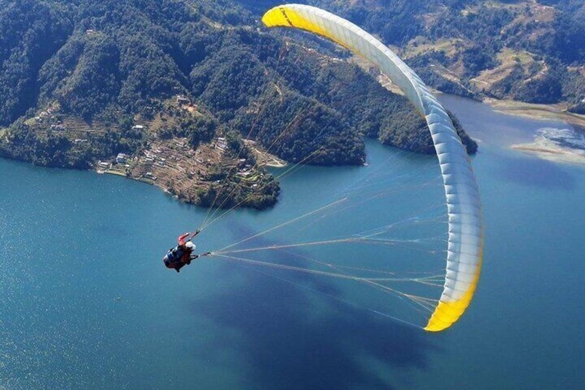 Paragliding in Pokhara