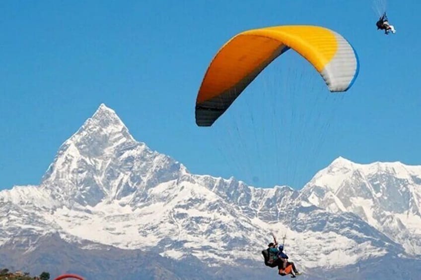 Paragliding in Pokhara