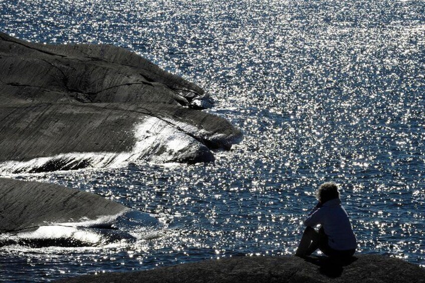 Take some time just to sit on the cliffs