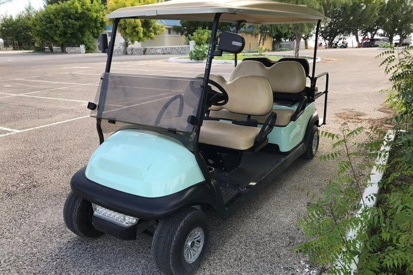 Grand Turk Golf Cart Rental 4 seaters