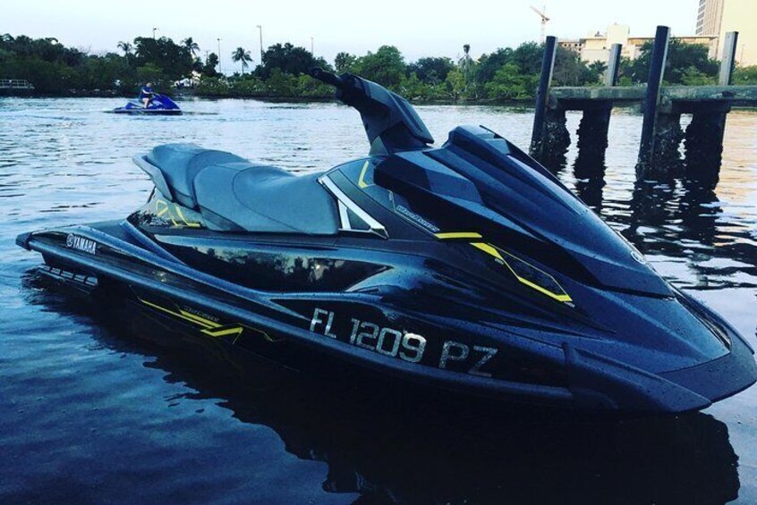 The only exotic Jet Ski rental in Fort Lauderdale, "The Dark Knight"