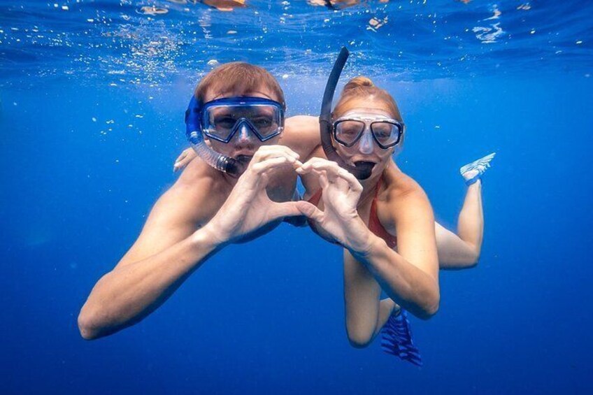 snorkel cook islands