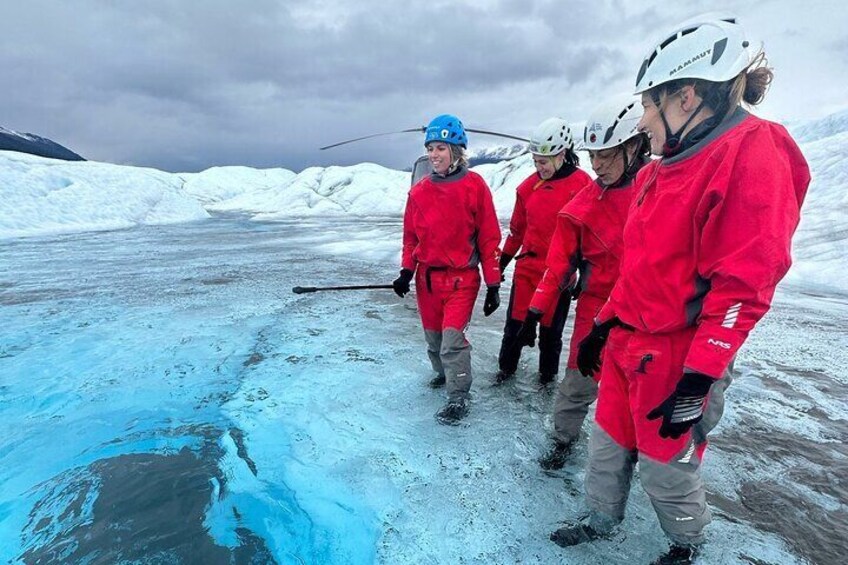 Helicopter Glacier Swim & Hike