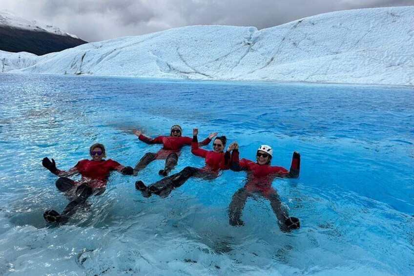 Helicopter Glacier Swim & Hike