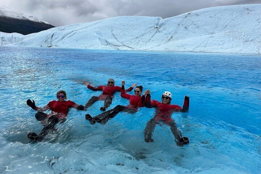 Helicopter Glacier Swim & Hike
