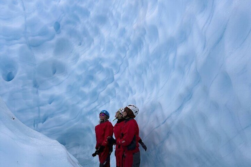 Helicopter Glacier Swim & Hike