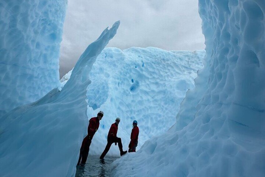 Helicopter Glacier Swim & Hike