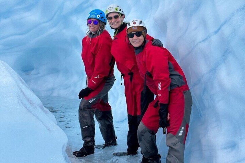 Helicopter Glacier Swim & Hike