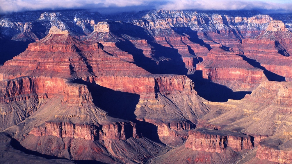 Aerial view of the Grand Canyon