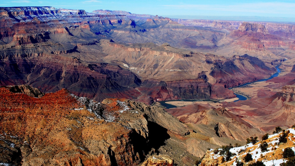 Aerial view of the Grand Canyon South Rim